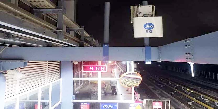 5G network test at our metro station: ದೇಶದಲ್ಲೇ ಮೊದಲು: ಎಂಜಿ ರಸ್ತೆಯ ನಮ್ಮ ಮೆಟ್ರೋ ನಿಲ್ದಾಣದಲ್ಲಿ 5G ನೆಟ್‌ವರ್ಕ್ ಪರೀಕ್ಷೆ!